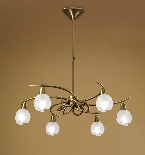 Люстра на штанге Mantra Bali 1211