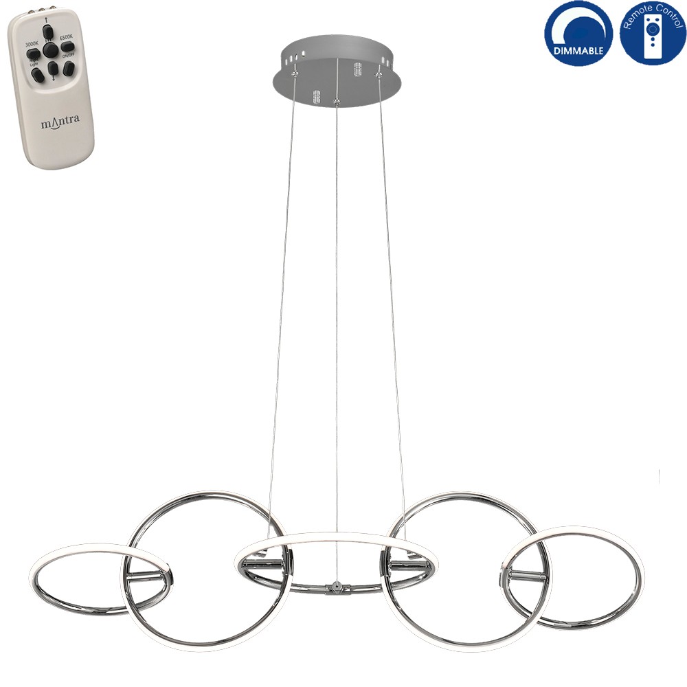 Подвесная светодиодная люстра Aros Mantra 5752