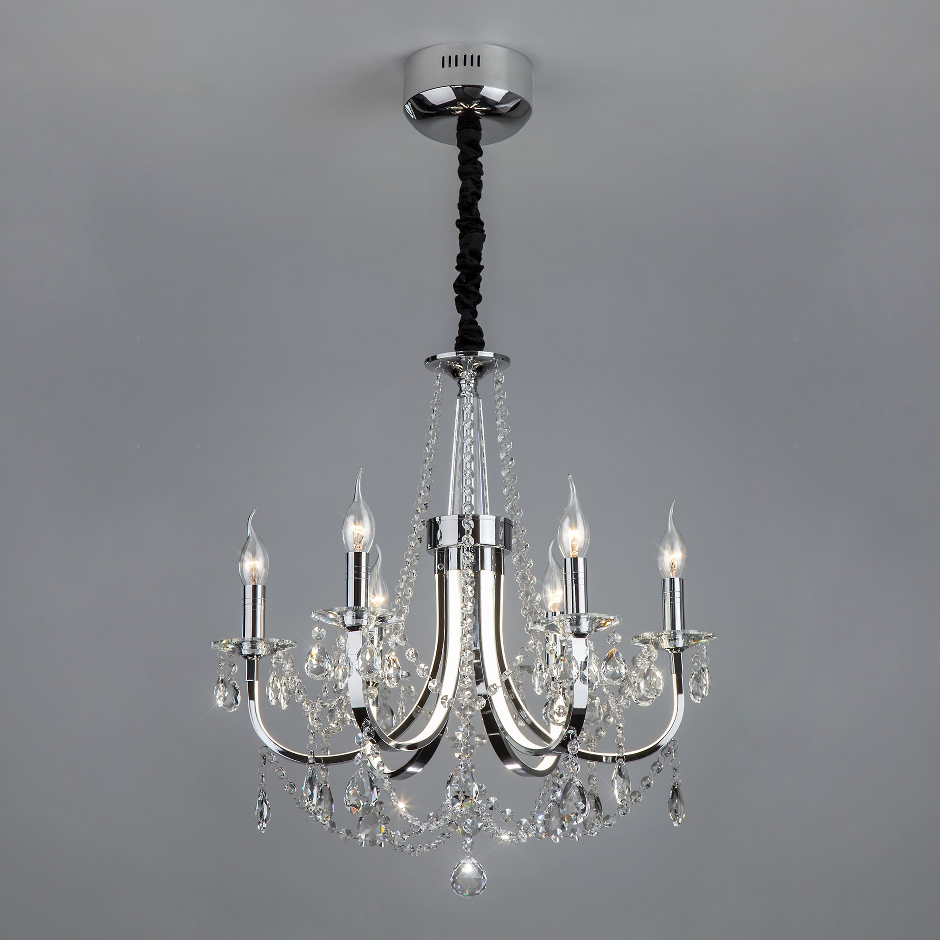 Подвесная люстра с пультом Tefia Bogates 423/6 Strotskis