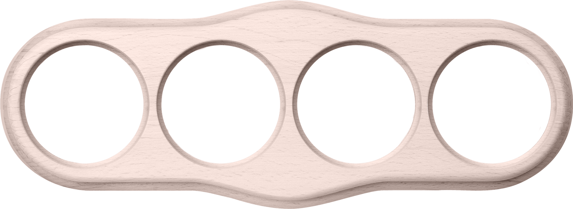 Werkel WL20-frame-04 / Рамка на 4 поста (беленый дуб)