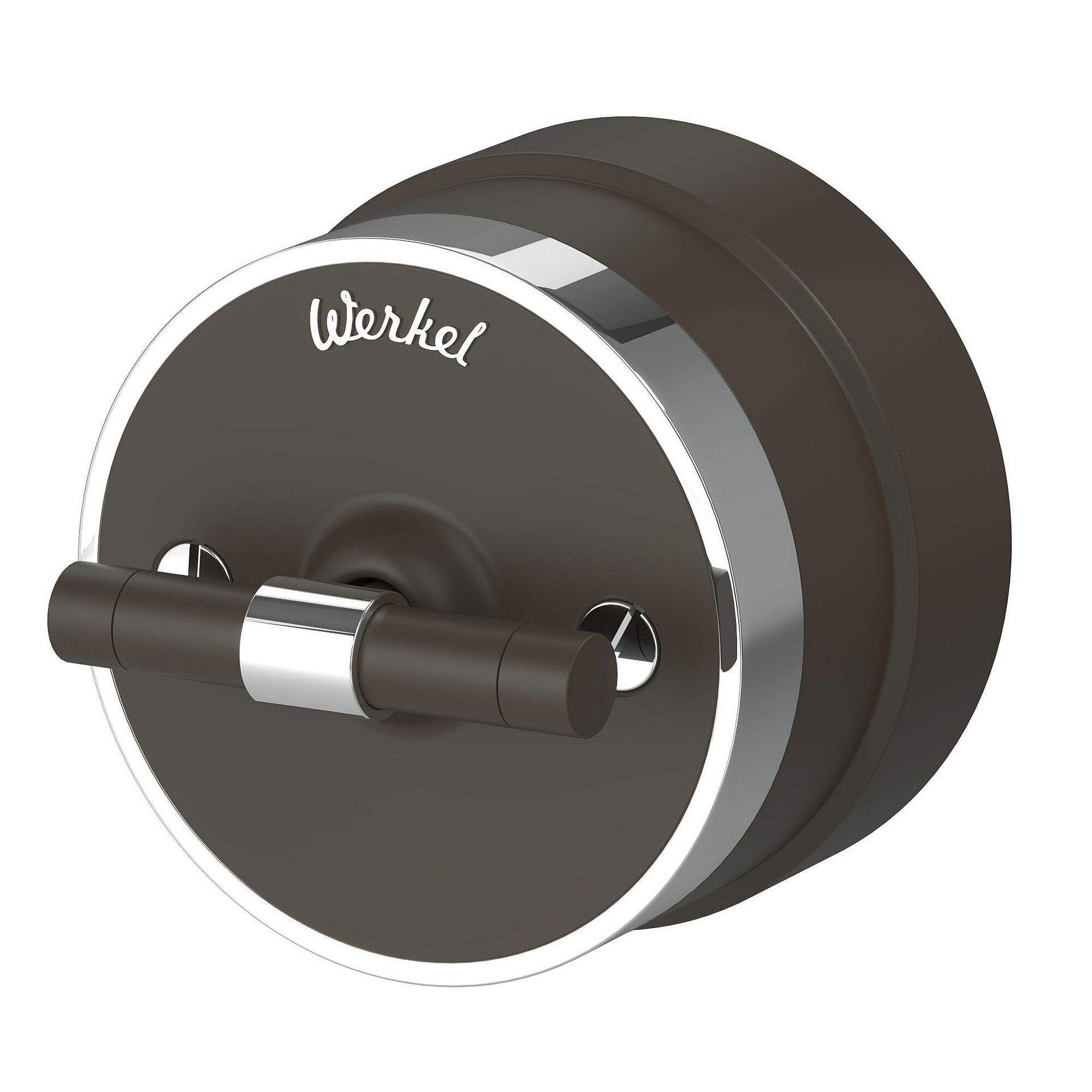 Накладные механизмы Vintage мокко матовый/хром