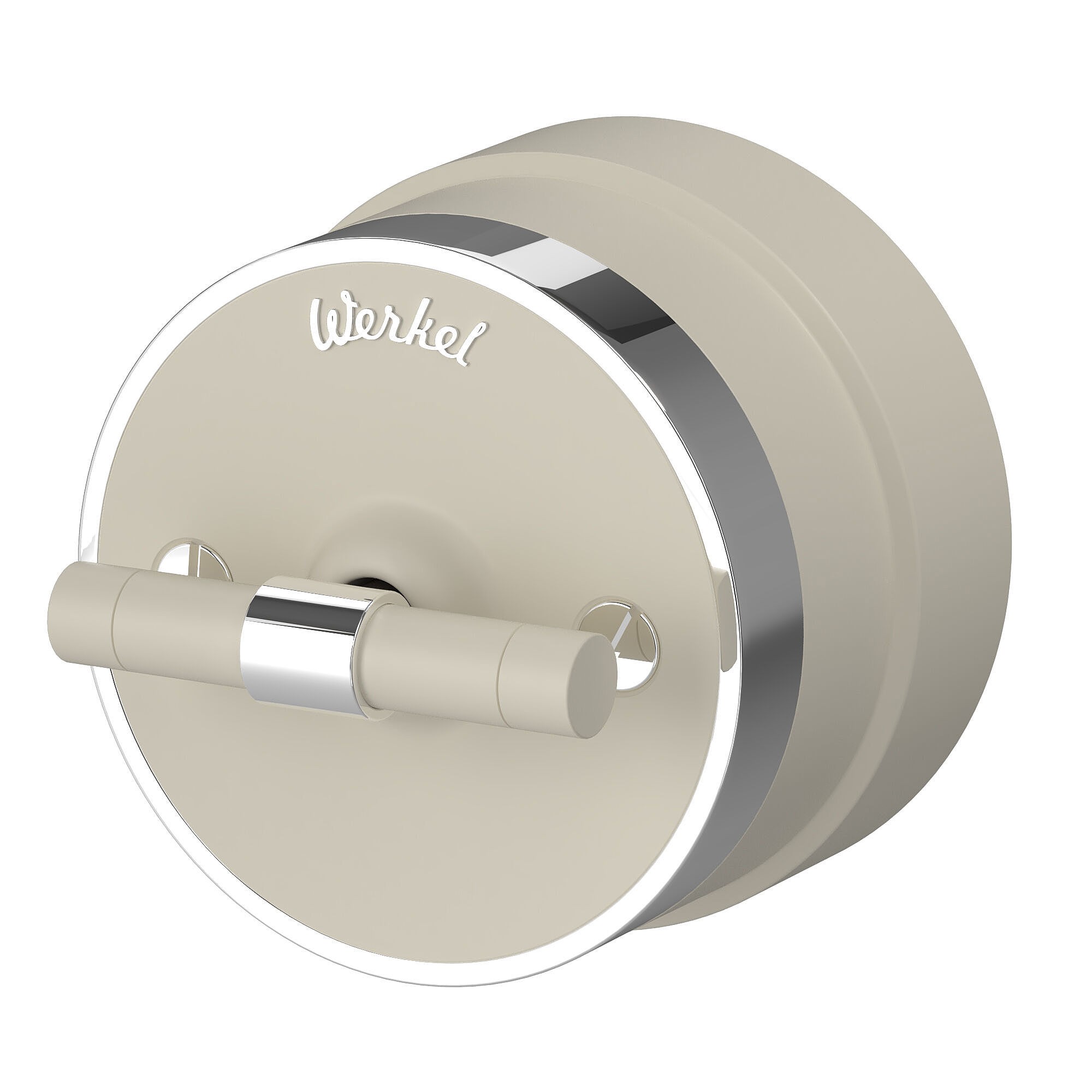 Выключатель Werkel W5812055/ Переключатель / выключатель одноклавишный Vintage (слоновая кость матовый/хром)