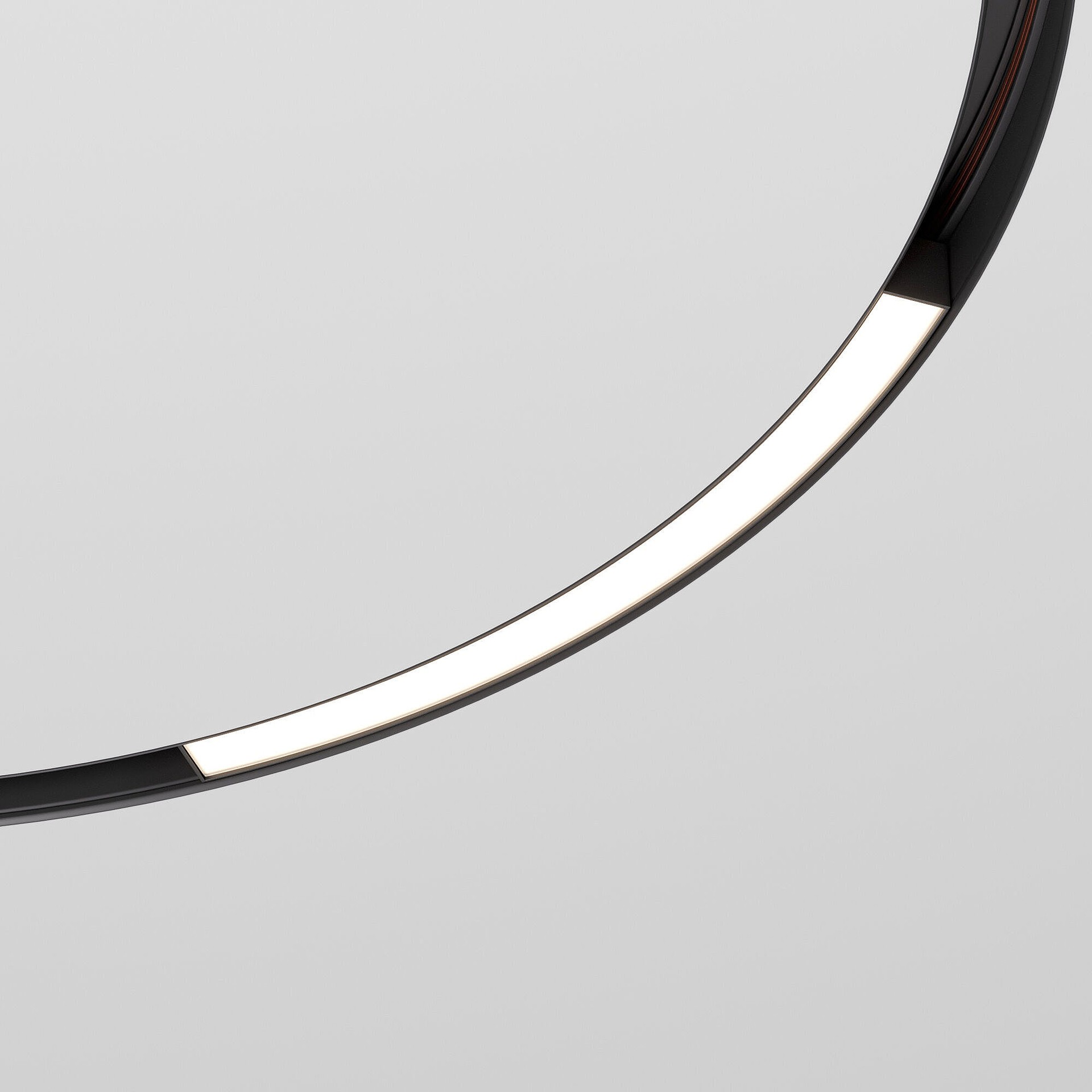 Трековый светильник Elektrostandard Slim Magnetic Slim Magnetic Трековый светильник 16W 4200K Planar (чёрный) (?800мм) 85180/01