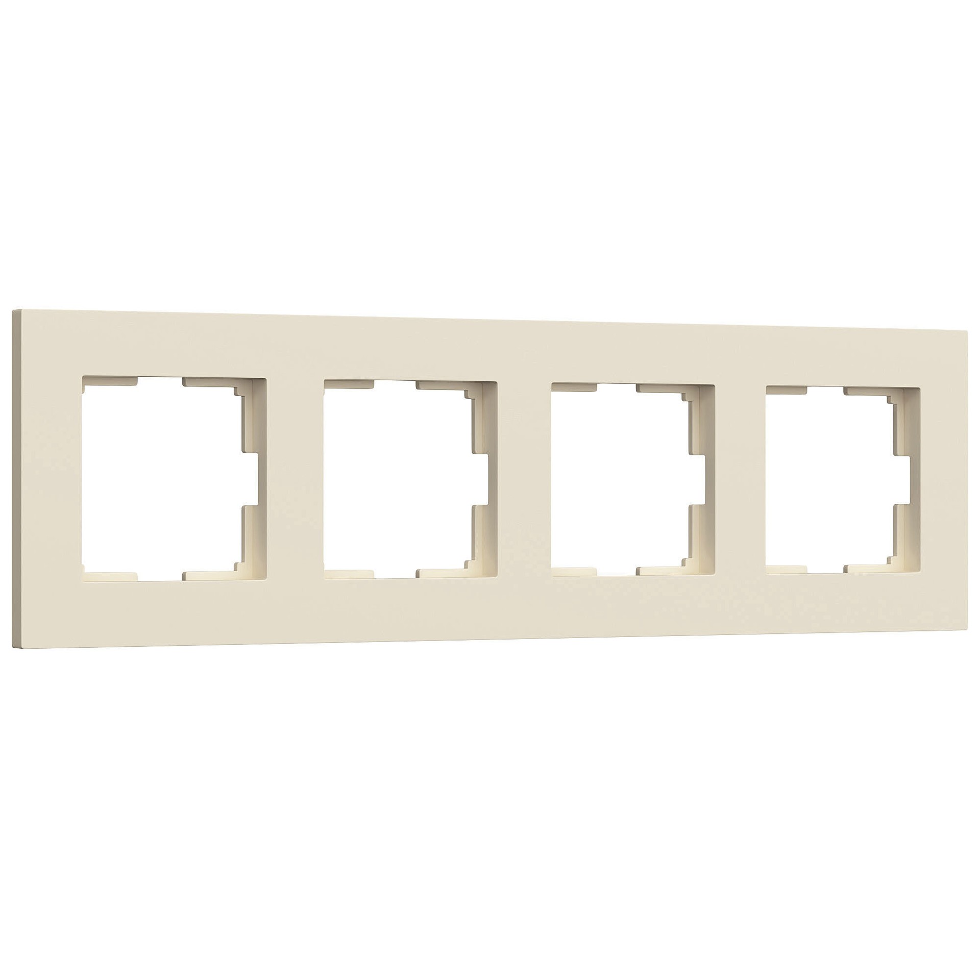Рамка Werkel Slab айвори софт W0042962/ Рамка на 4 поста Slab (айвори софт)