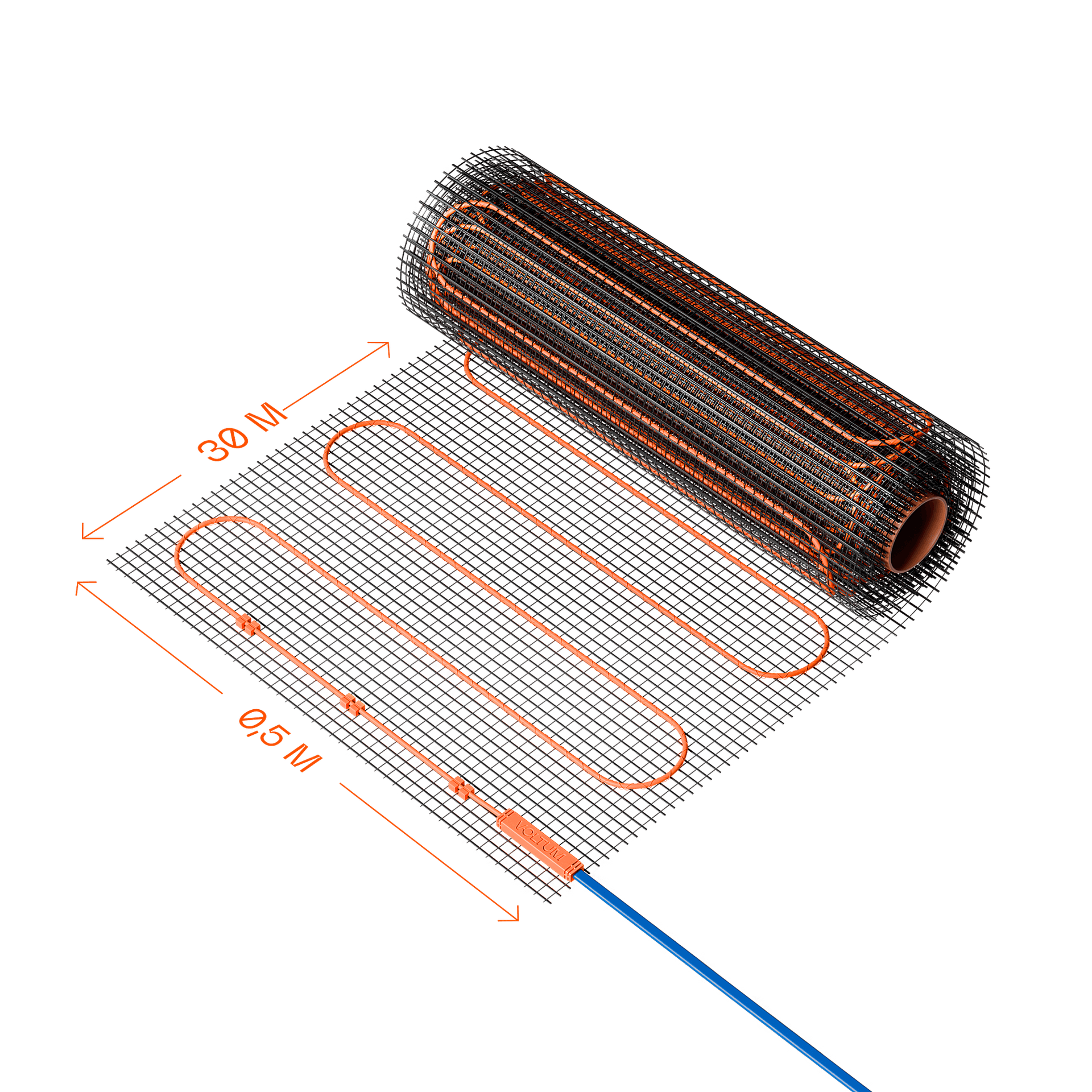 Теплый пол Voltum Т200 VLT01-200-15
