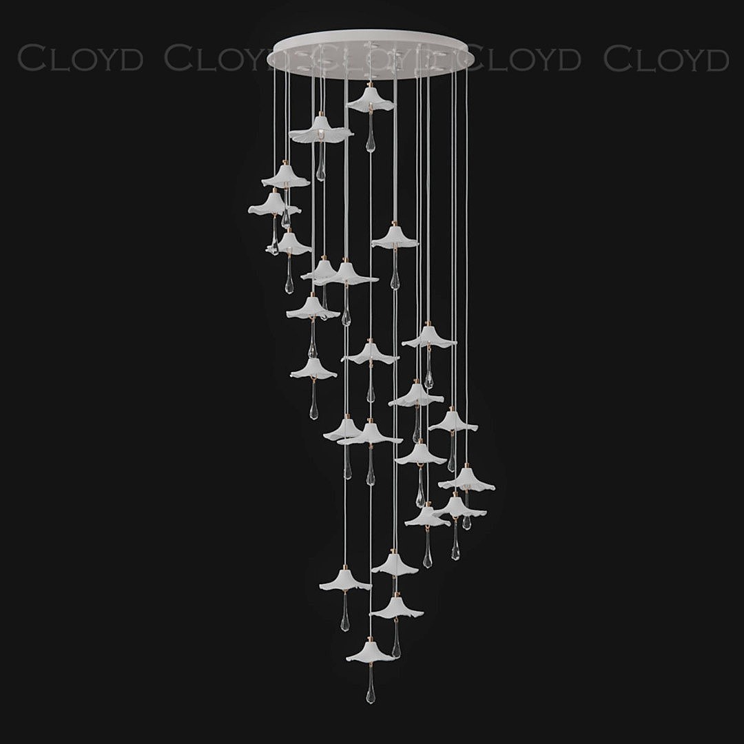 Люстра каскадная Cloyd Shangrila 11490