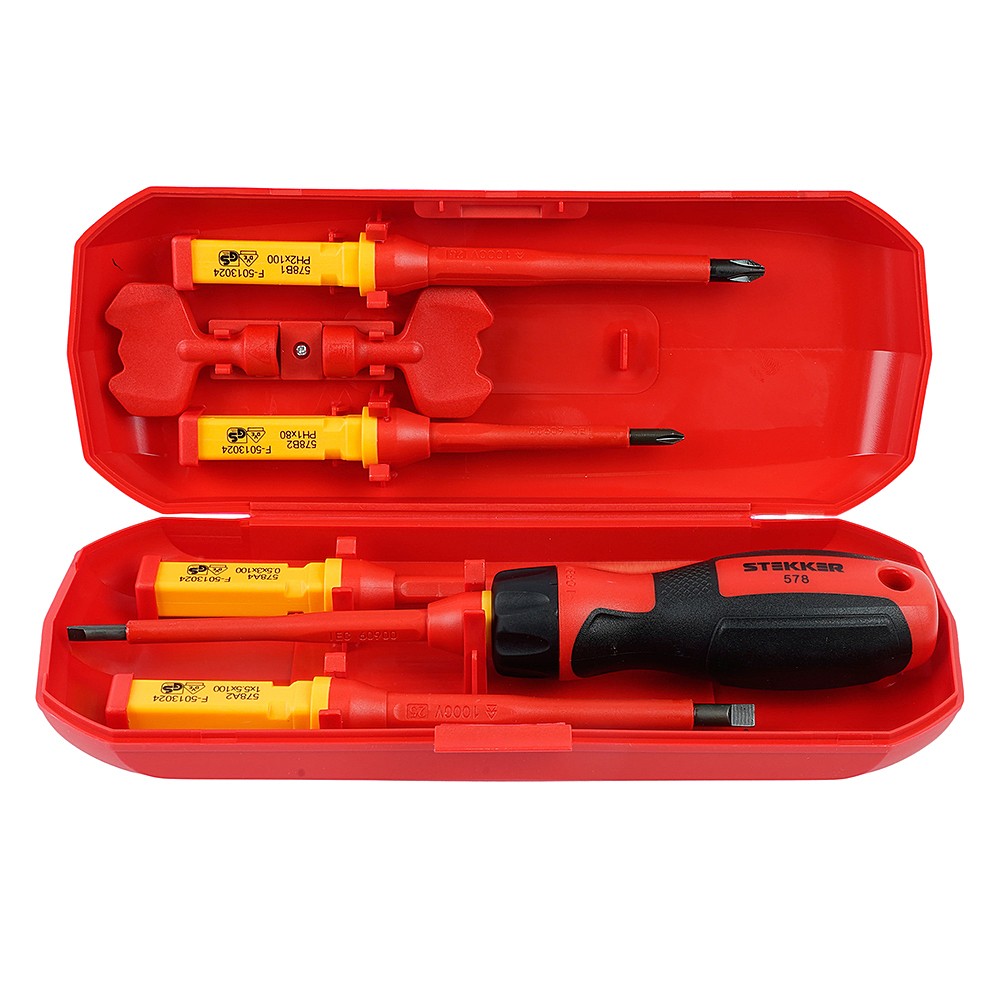 Отвертка Stekker STLS005 50409