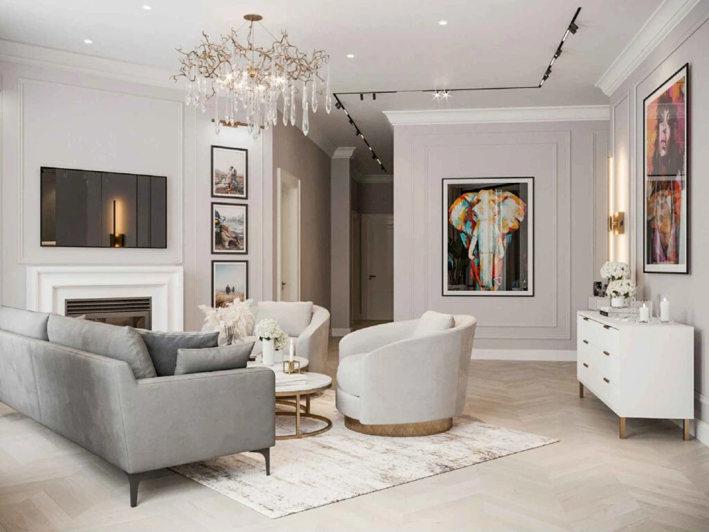 Гостиная, Кухня