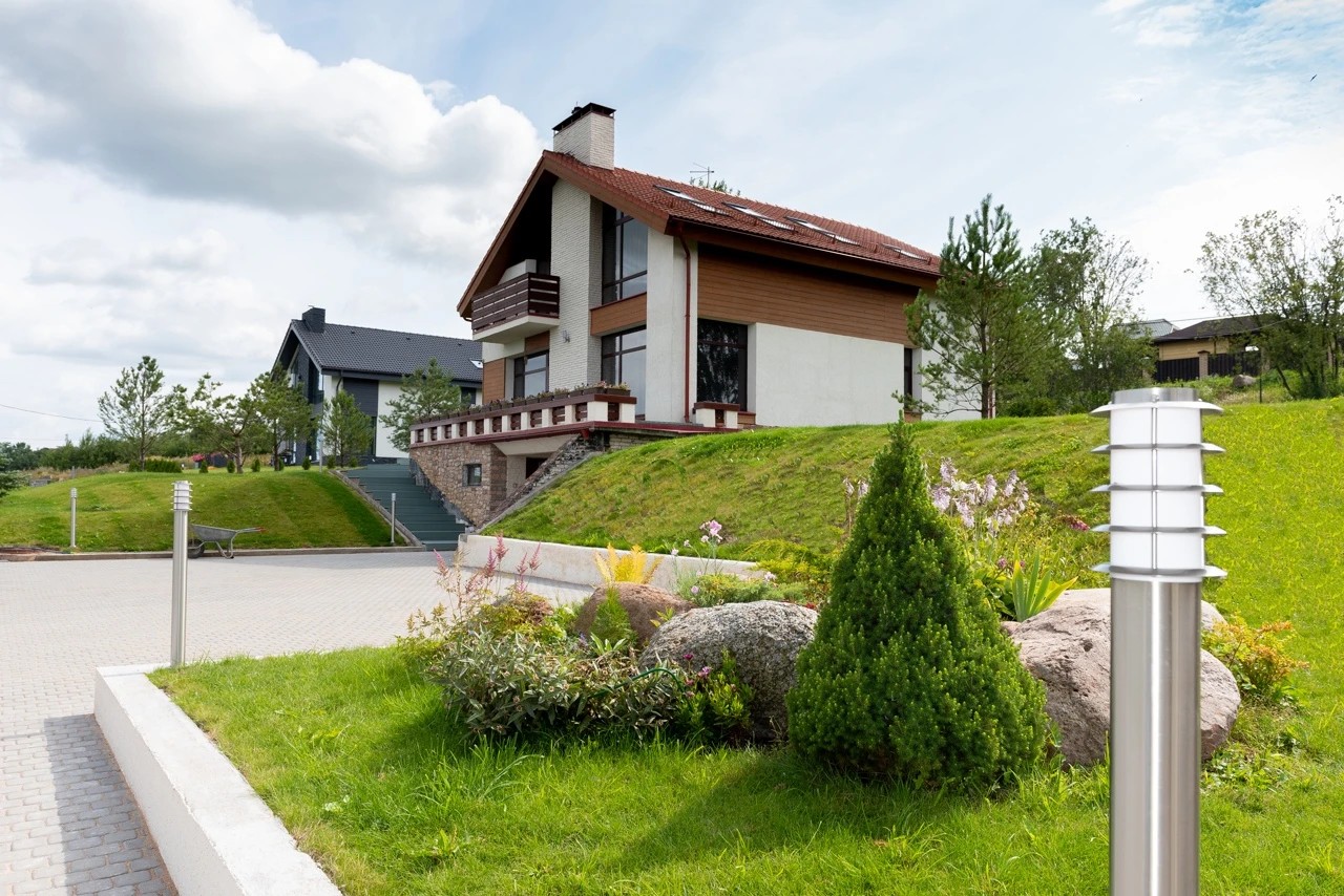 Сложные участки, подпорные стенки