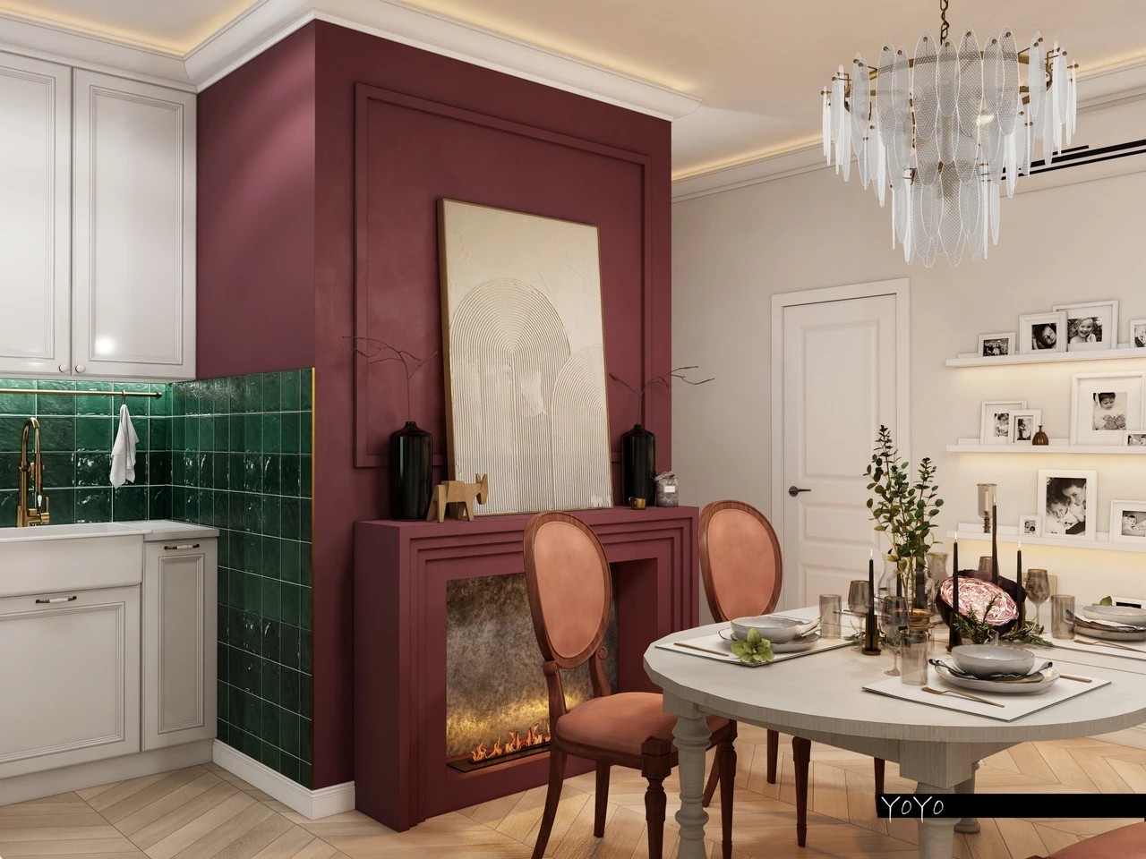 Спальня в проекте «Малоохтинский»