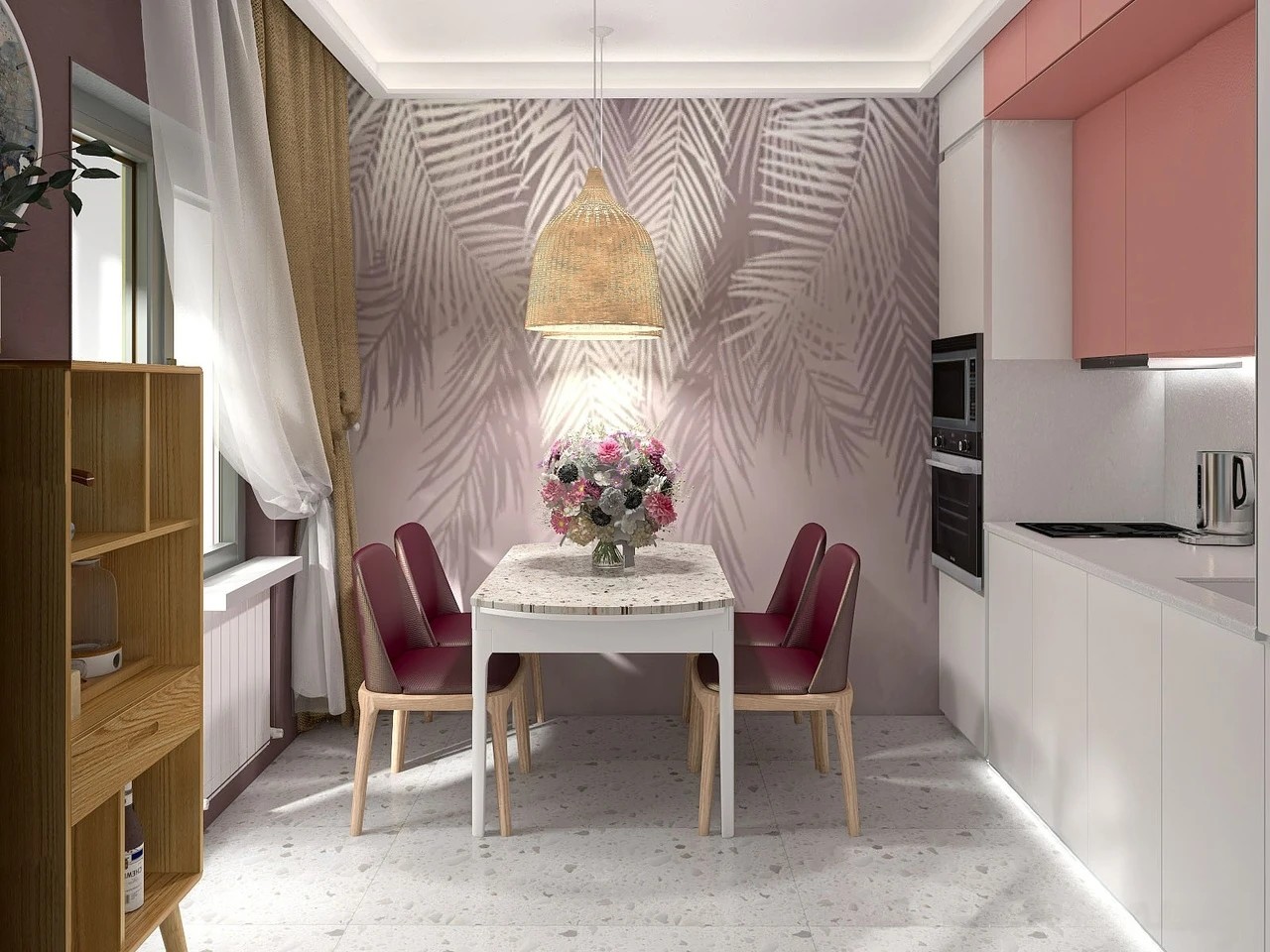 Квартира в современном стиле с элементами Эко