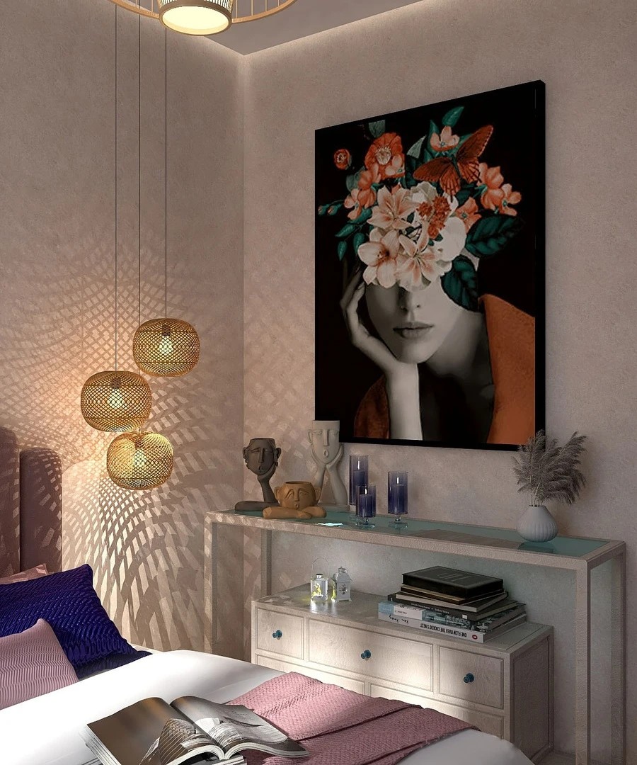 Квартира в современном стиле с элементами Эко