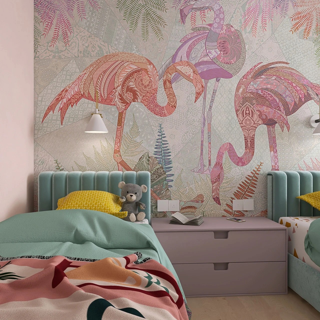 Детские комнаты для дошкольников. Совместные