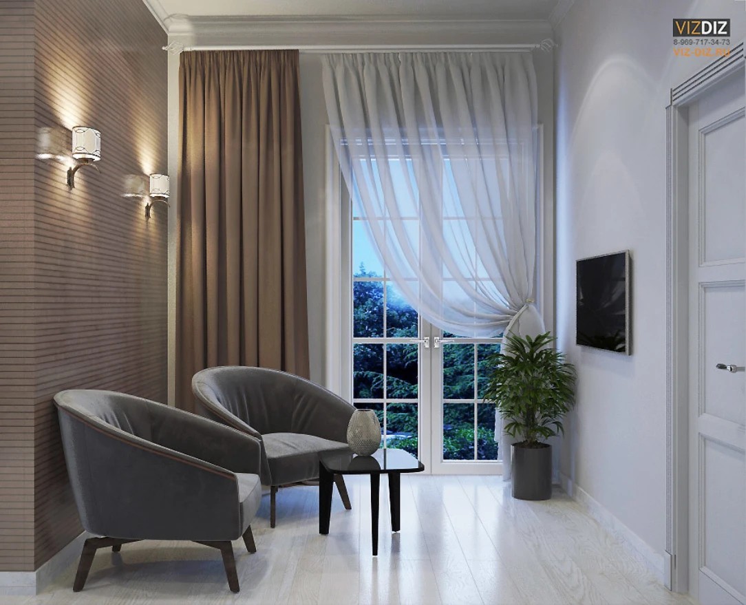 Интерьер в частотном доме