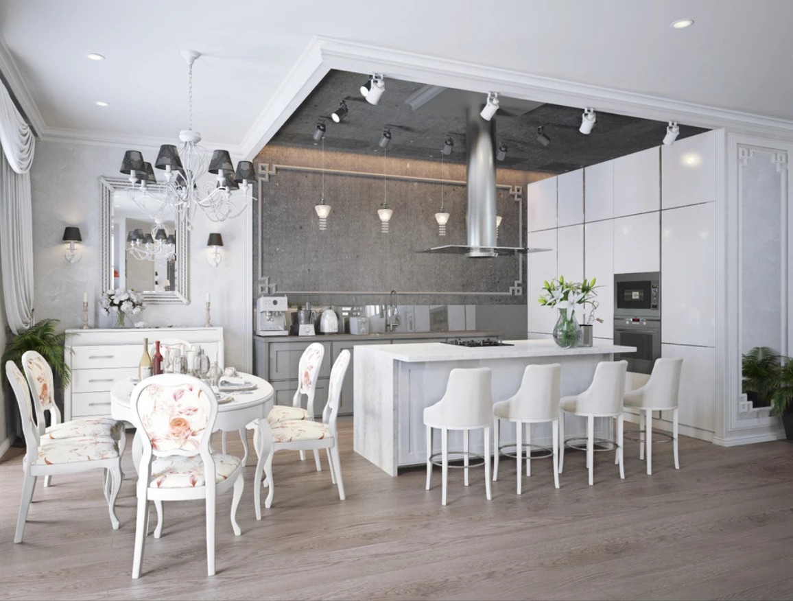 Интерьер в частотном доме