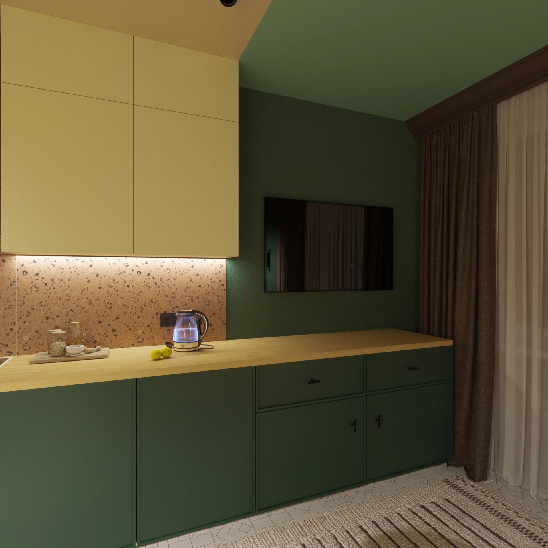 Квартира для молодой пары в ЖК life-Лесная в Санкт-Петербурге.