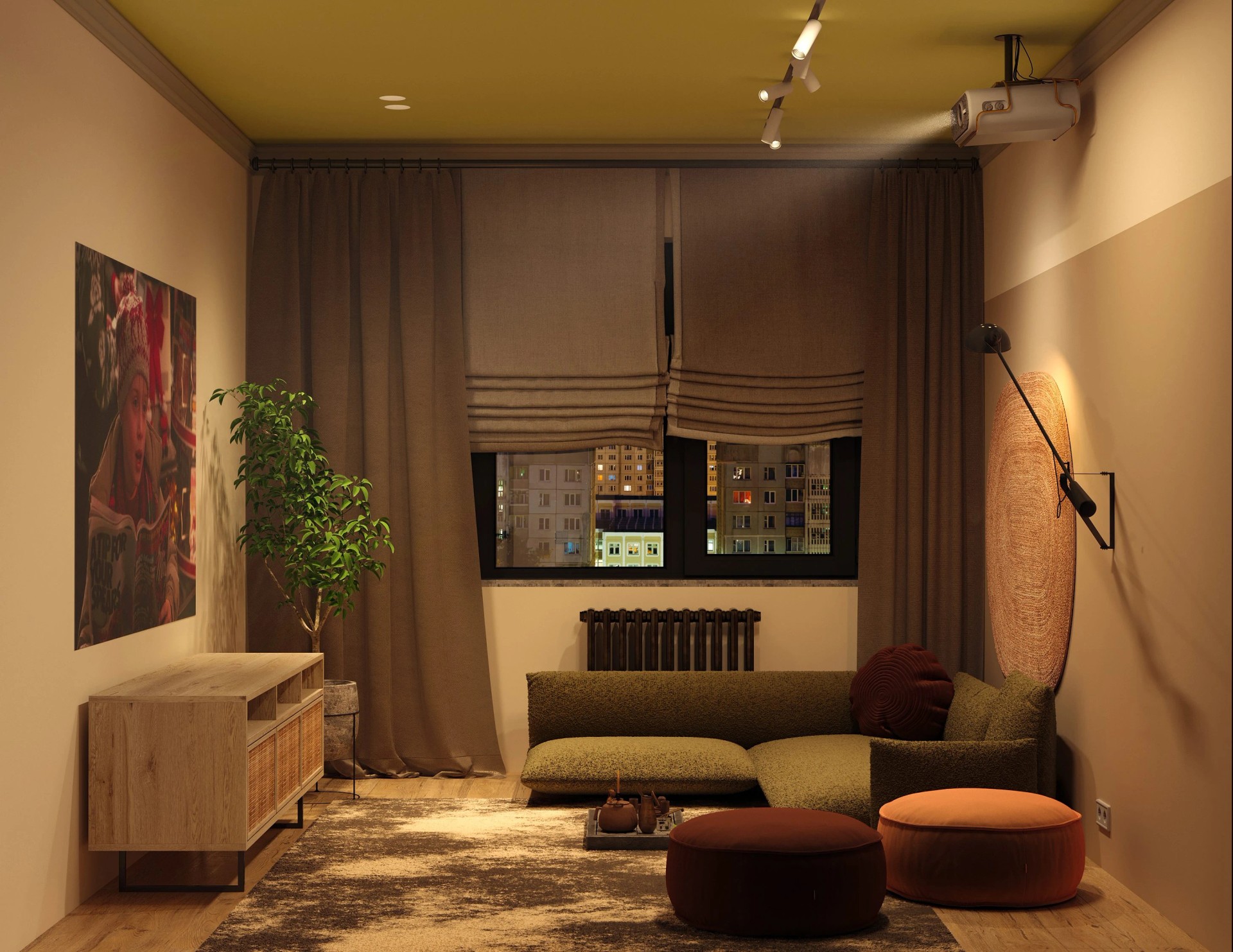 Квартира для молодой пары в ЖК life-Лесная в Санкт-Петербурге.