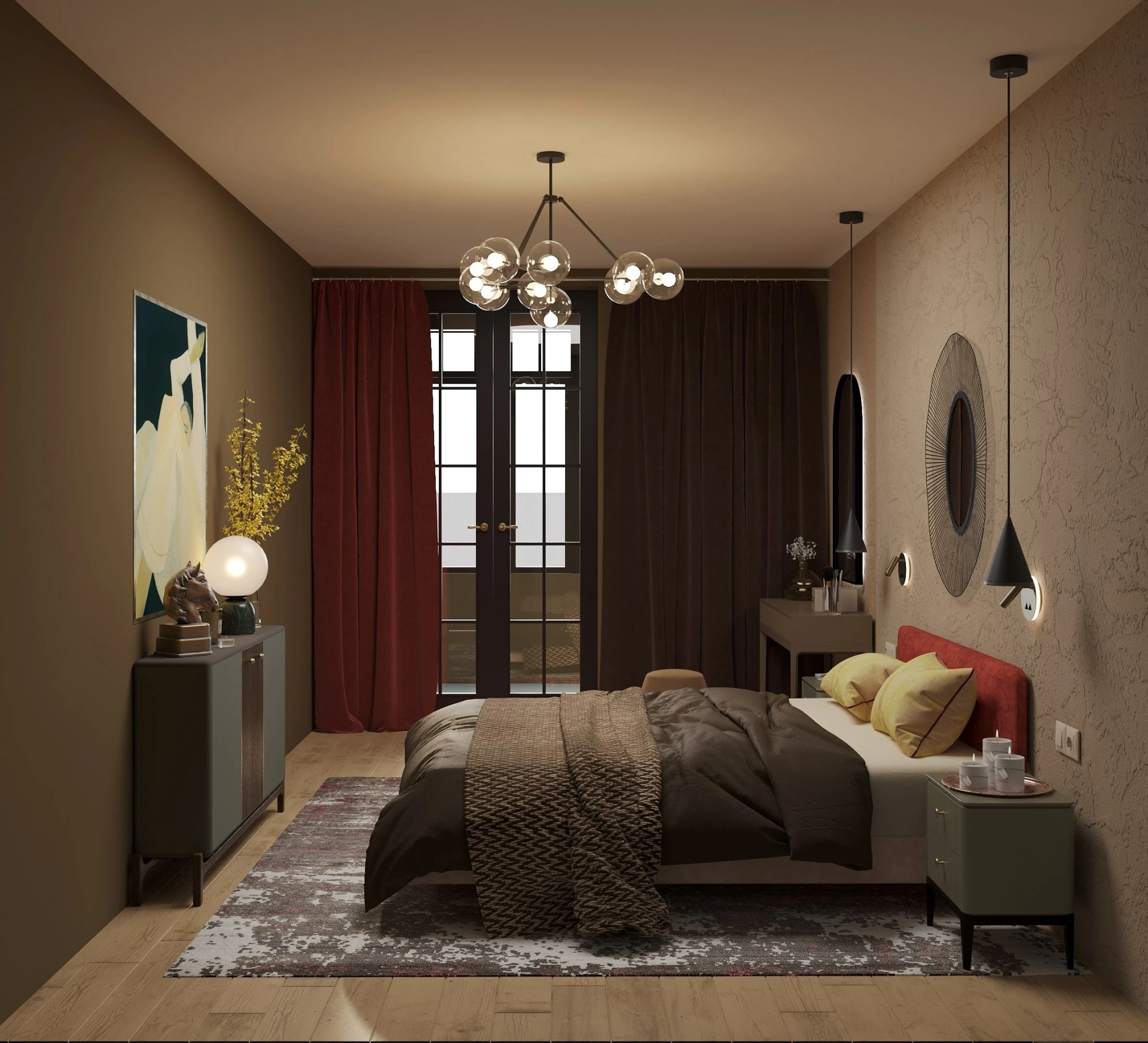 Квартира для молодой пары в ЖК life-Лесная в Санкт-Петербурге.