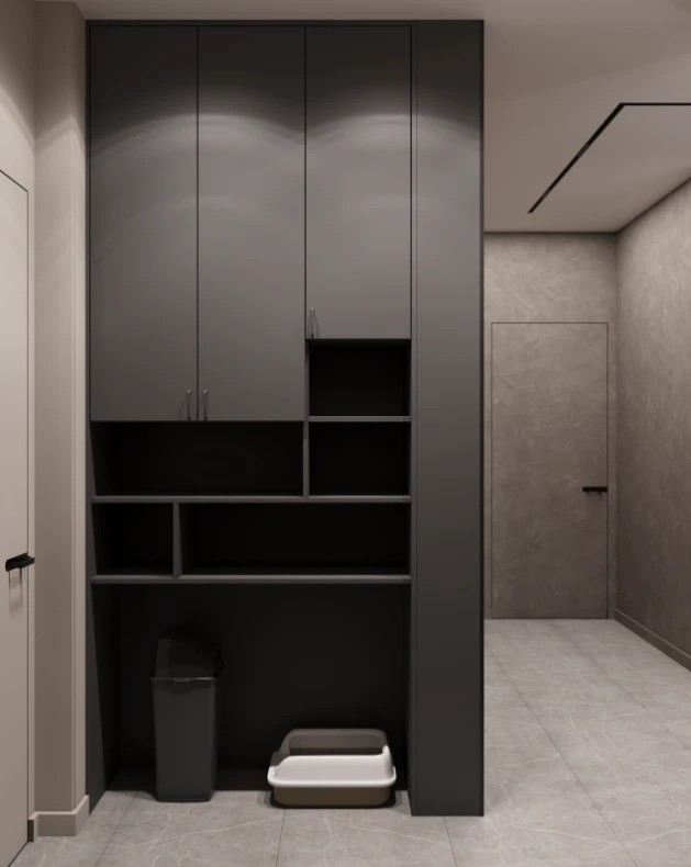 Дом 200 м. кв. 1й этаж, общие пространства