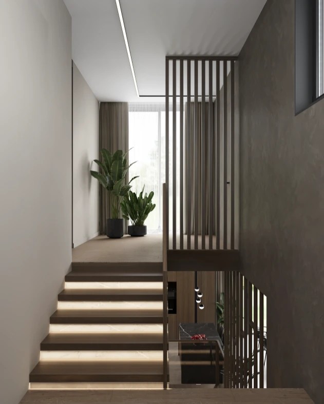 Дом 200 м. кв. 1й этаж, общие пространства