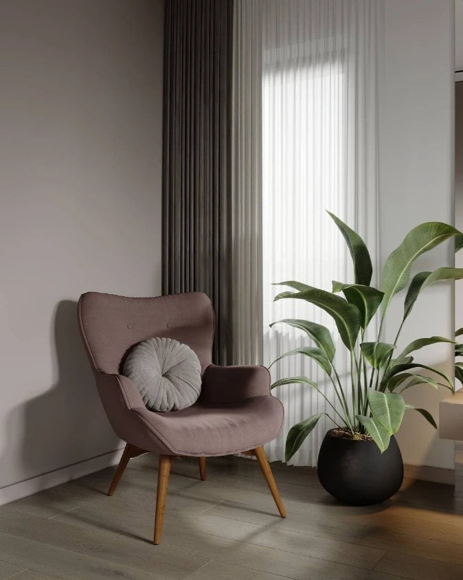 Трёхкомнатная квартира в современном стиле.