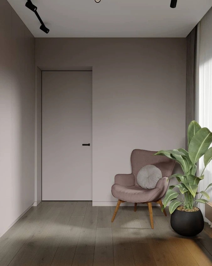 Трёхкомнатная квартира в современном стиле.