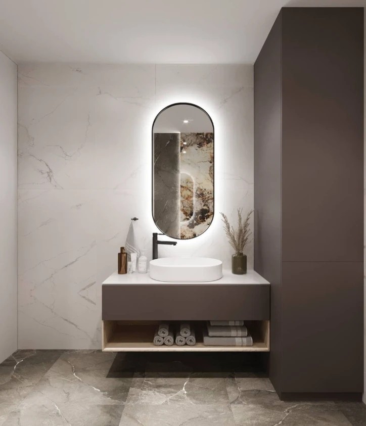 Трёхкомнатная квартира в современном стиле.