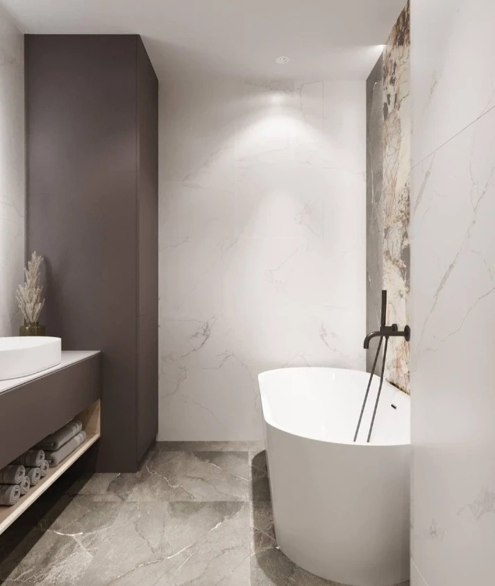 Трёхкомнатная квартира в современном стиле.