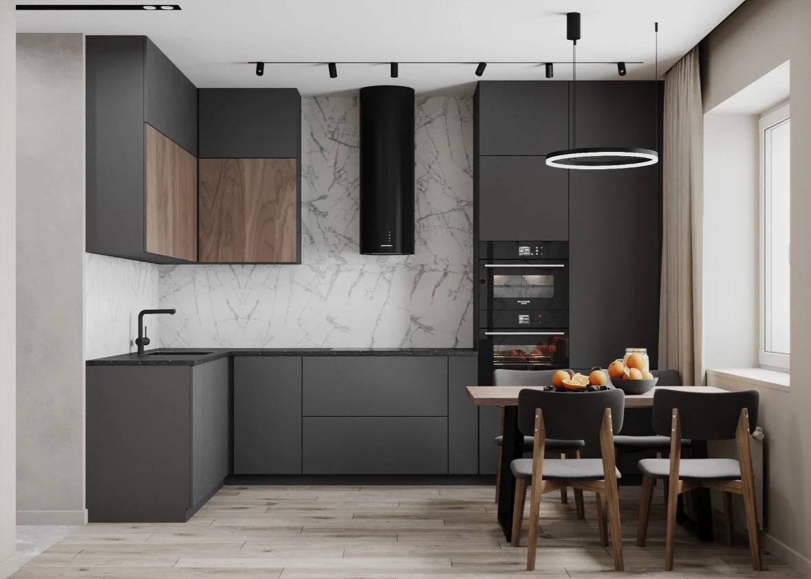 Квартира 60 м. кв. Современный стиль.