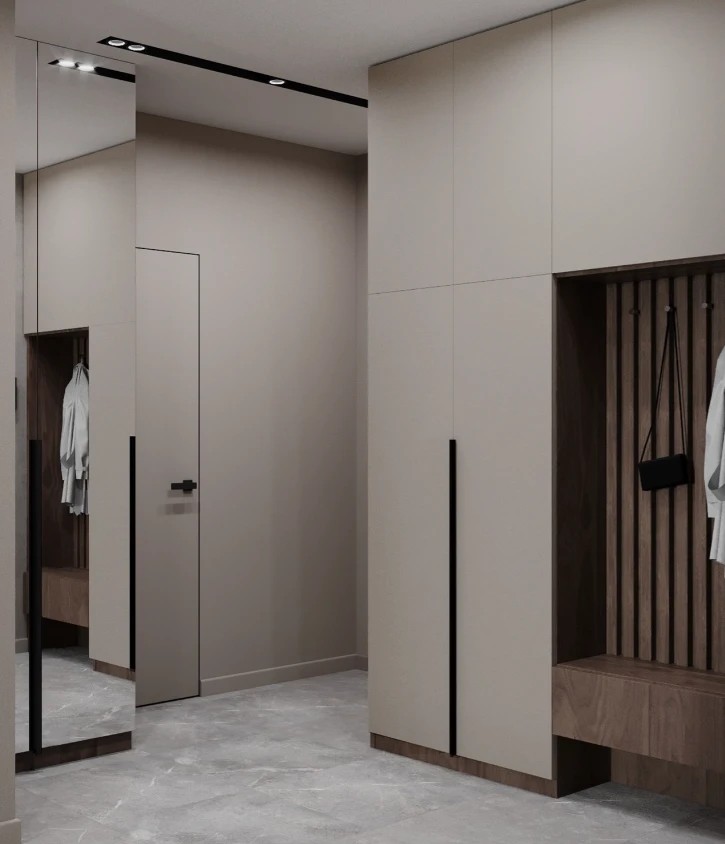 Квартира 60 м. кв. Современный стиль.