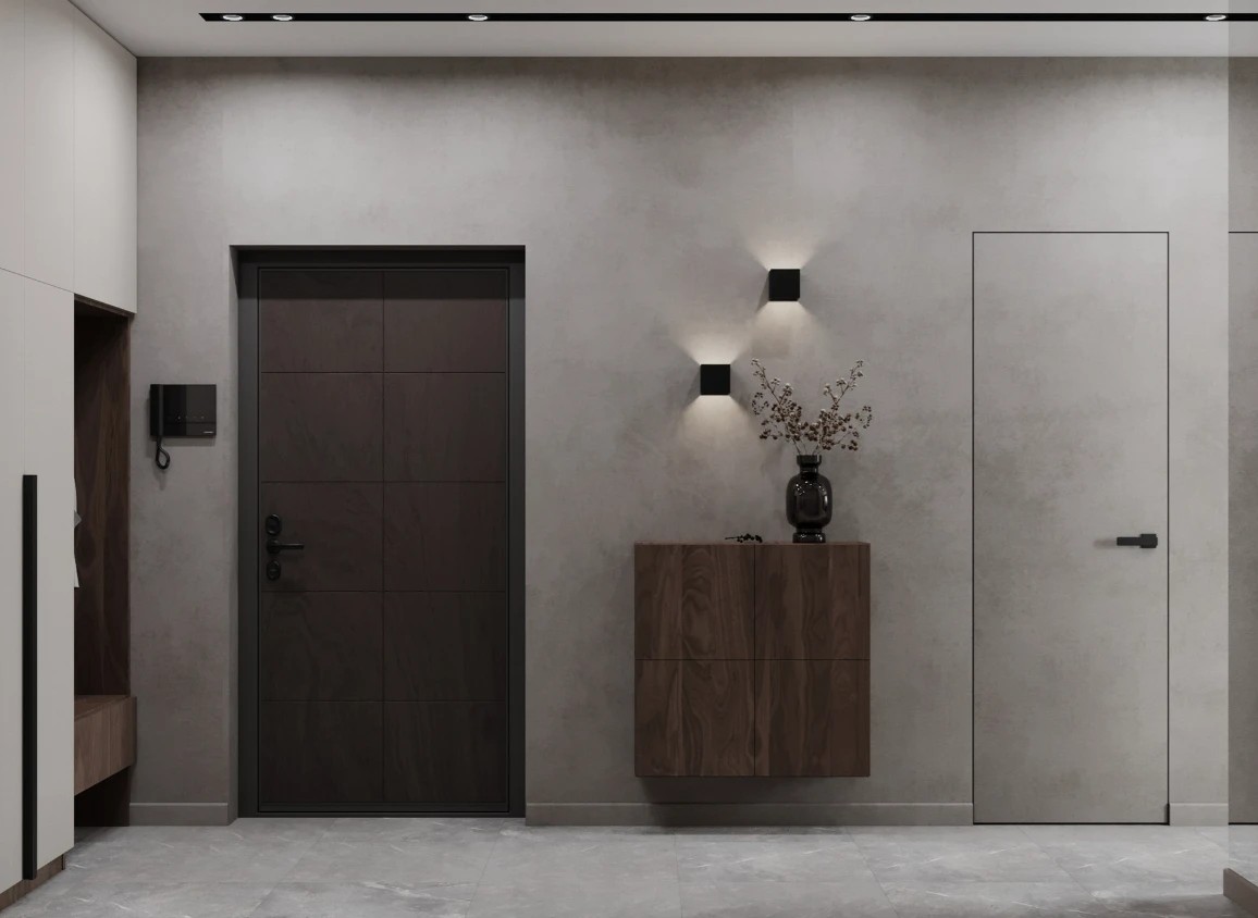 Квартира 60 м. кв. Современный стиль.