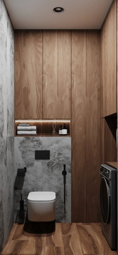 Квартира 60 м. кв. Современный стиль.