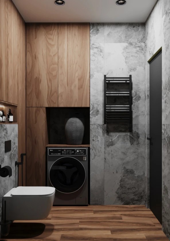 Квартира 60 м. кв. Современный стиль.