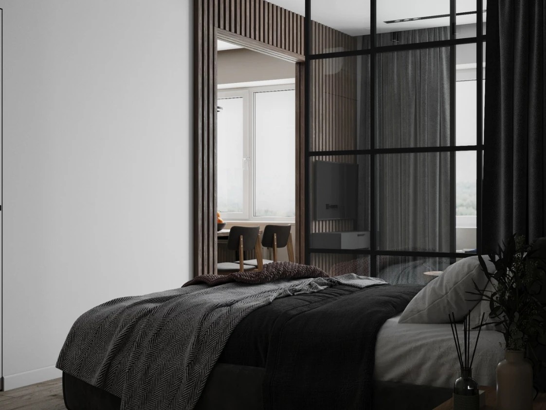 Квартира 60 м. кв. Современный стиль.