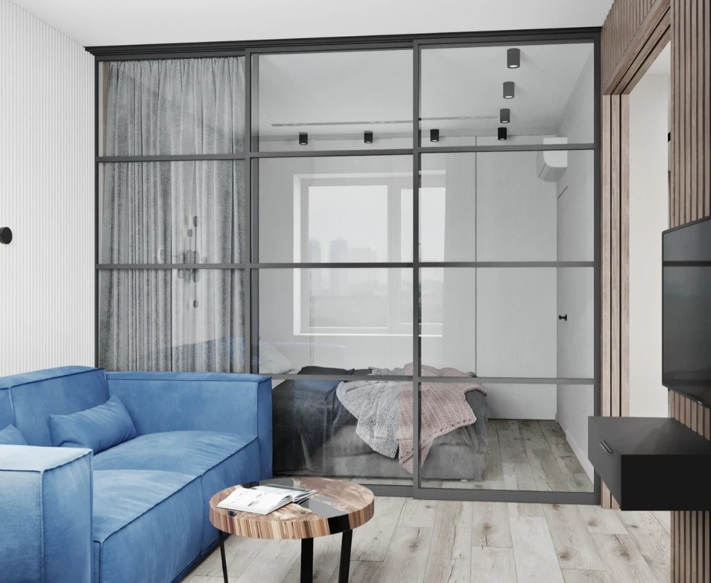 Квартира 60 м. кв. Современный стиль.