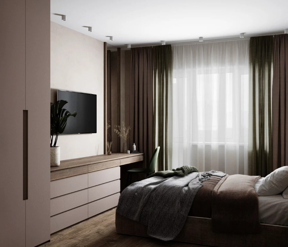 Двухкомнатная квартира 60 м.кв, Москва