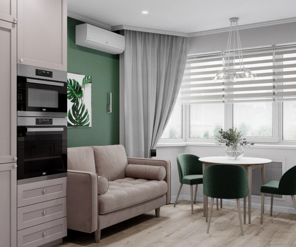 Двухкомнатная квартира 60 м.кв, Москва