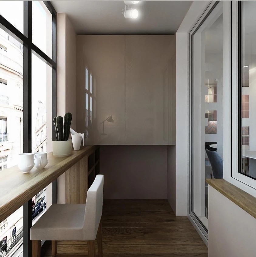 Однокомнатная квартира для студентки. Скандинавский стиль.