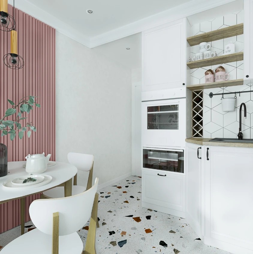 Кухня для девушки, 10 м.кв Кухня для девушки, 10 м.кв