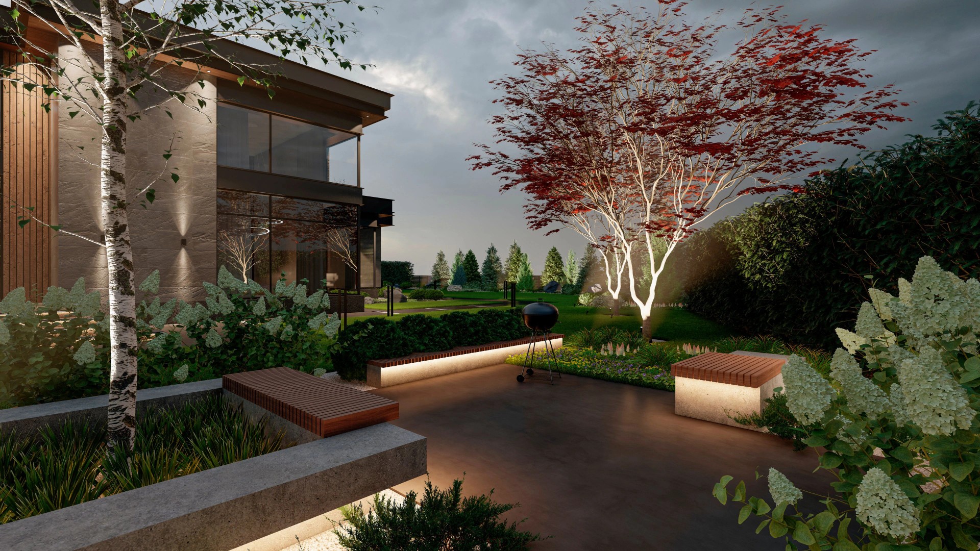 Визуализации света