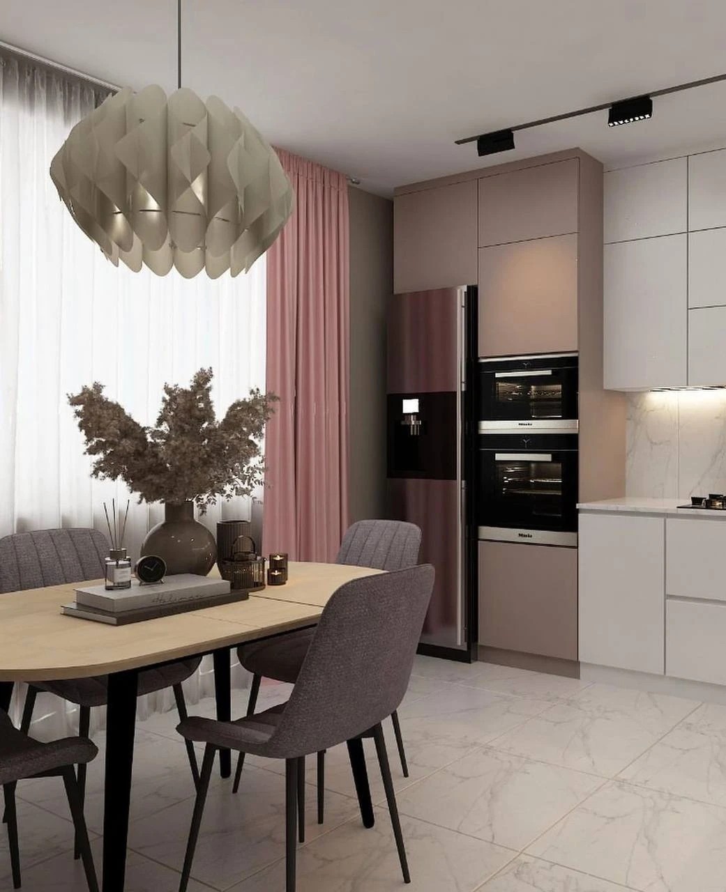 Трёхкомнатная квартира для семьи с двумя детьми.