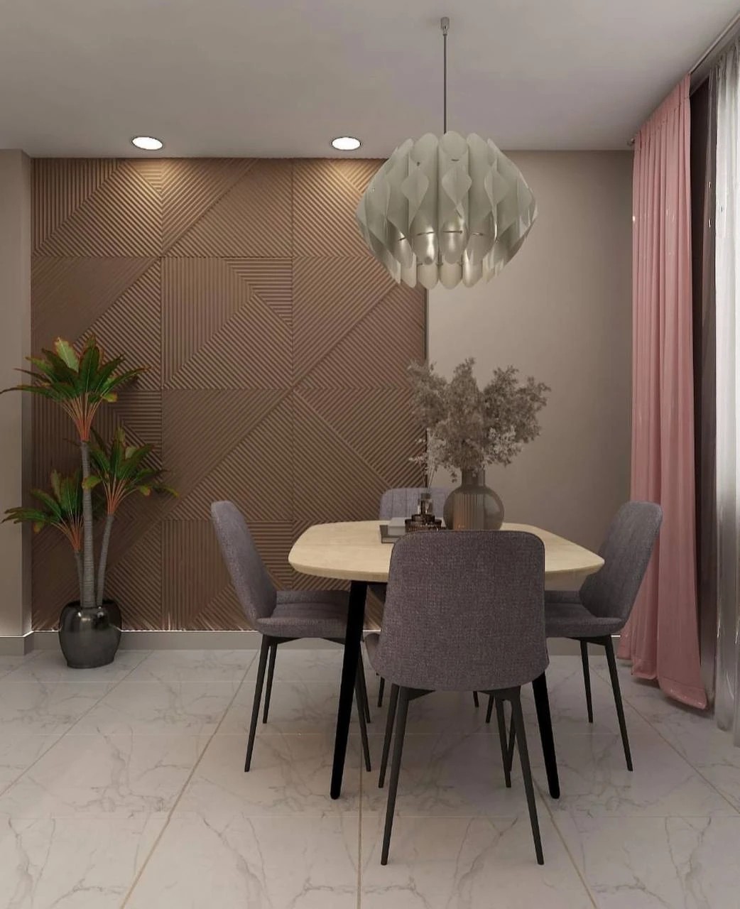 Трёхкомнатная квартира для семьи с двумя детьми.