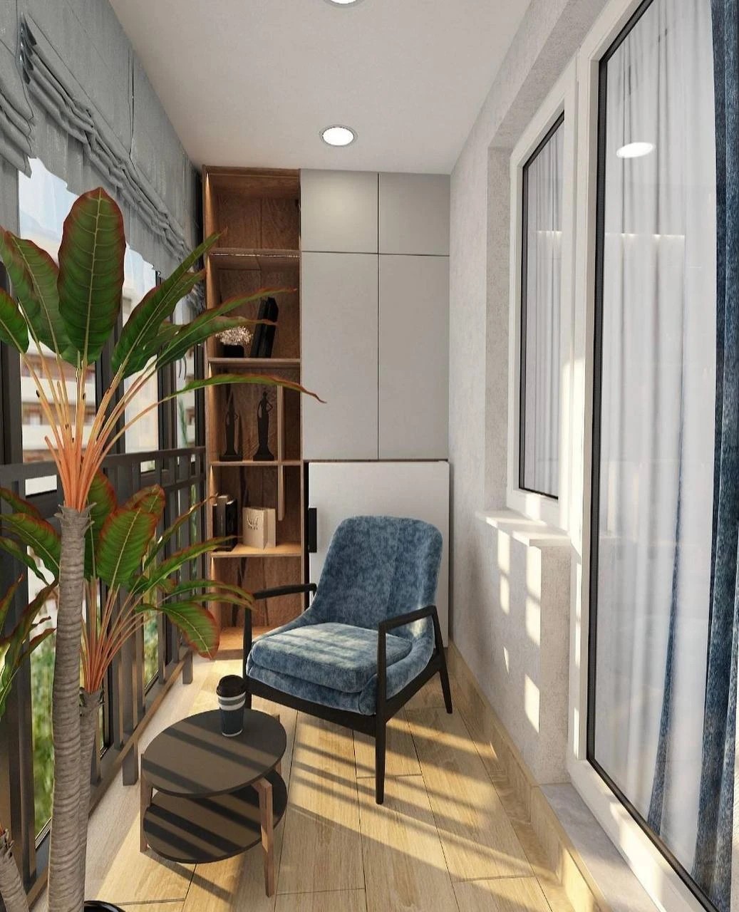 Трёхкомнатная квартира для семьи с двумя детьми.