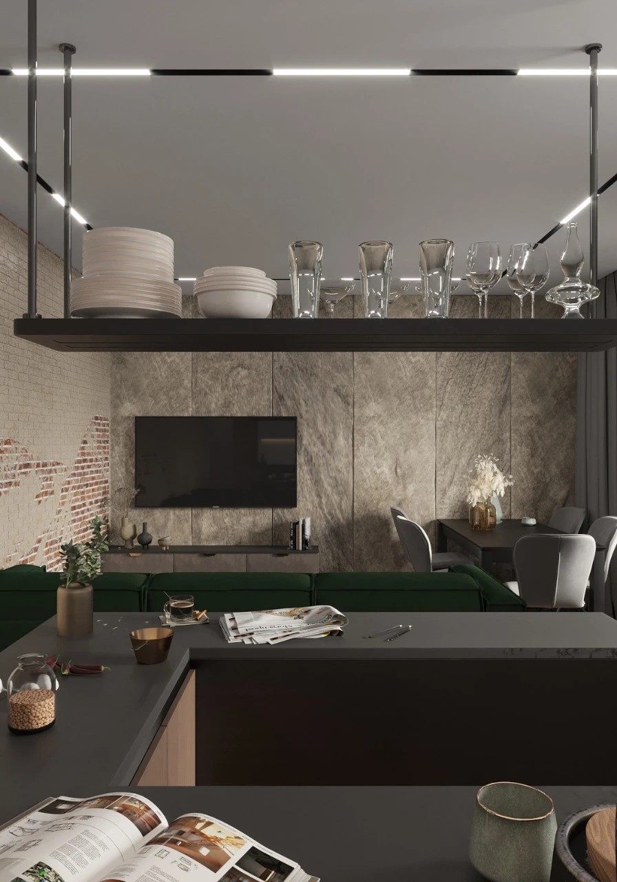 Дизайн-проект БОЛЬШАЯ СЕМЕЙНАЯ КВАРТИРА