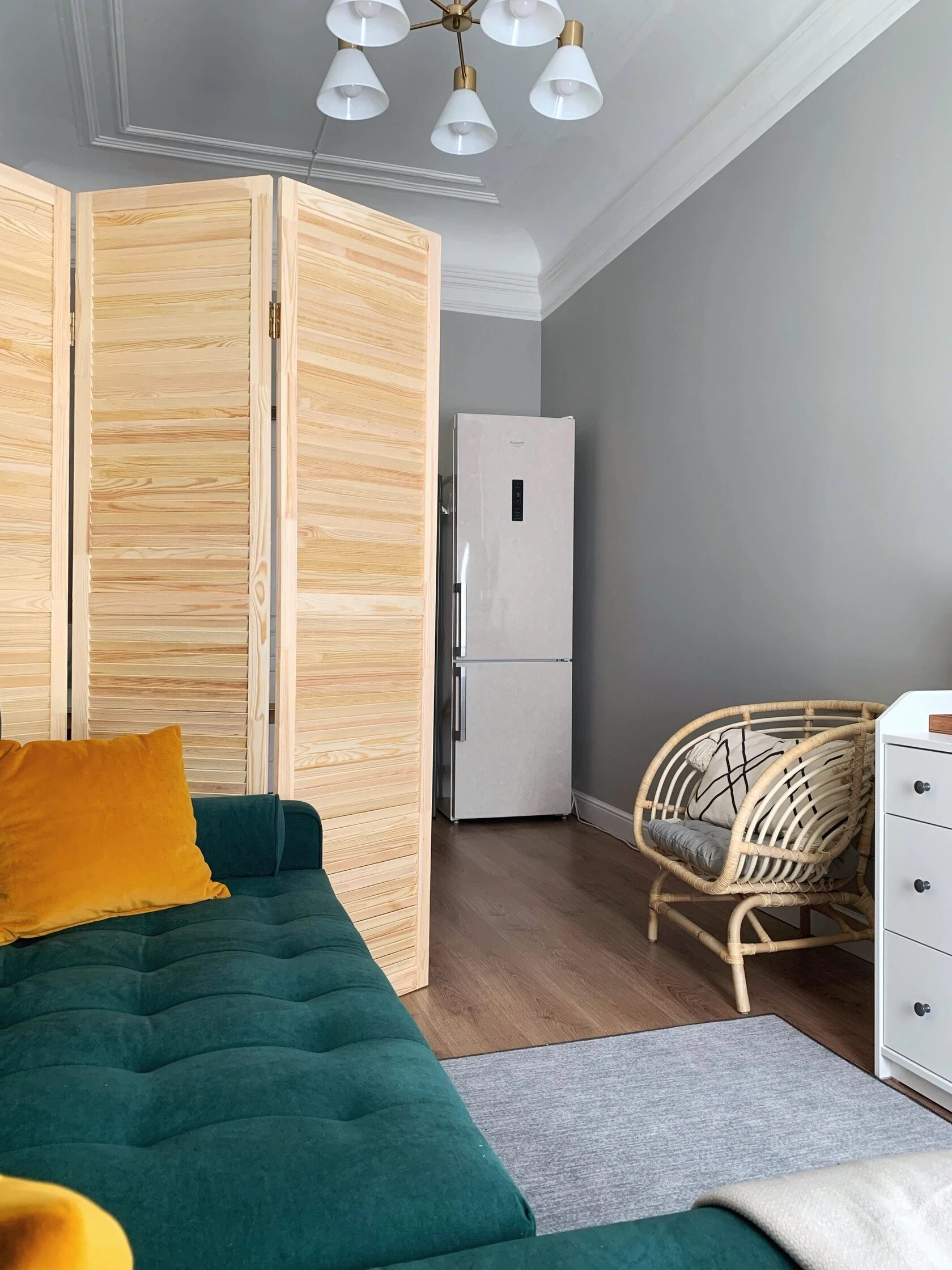 Дизайн-проект КОМНАТА - СТУДИЯ