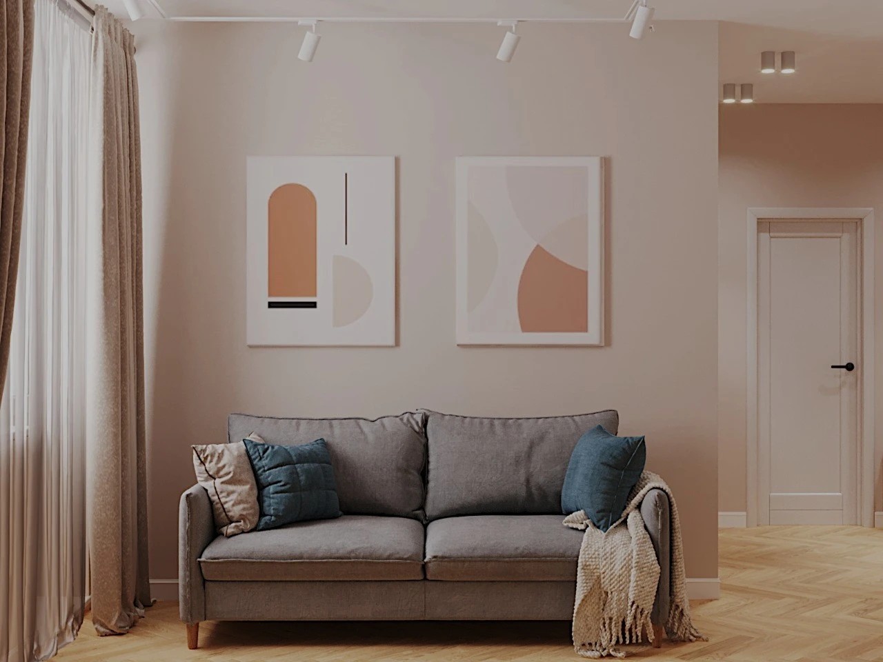 Дизайн-проект ОДНУШКА ДЛЯ ТВОРЧЕСКОГО МОЛОДОГО ЧЕЛОВЕКА