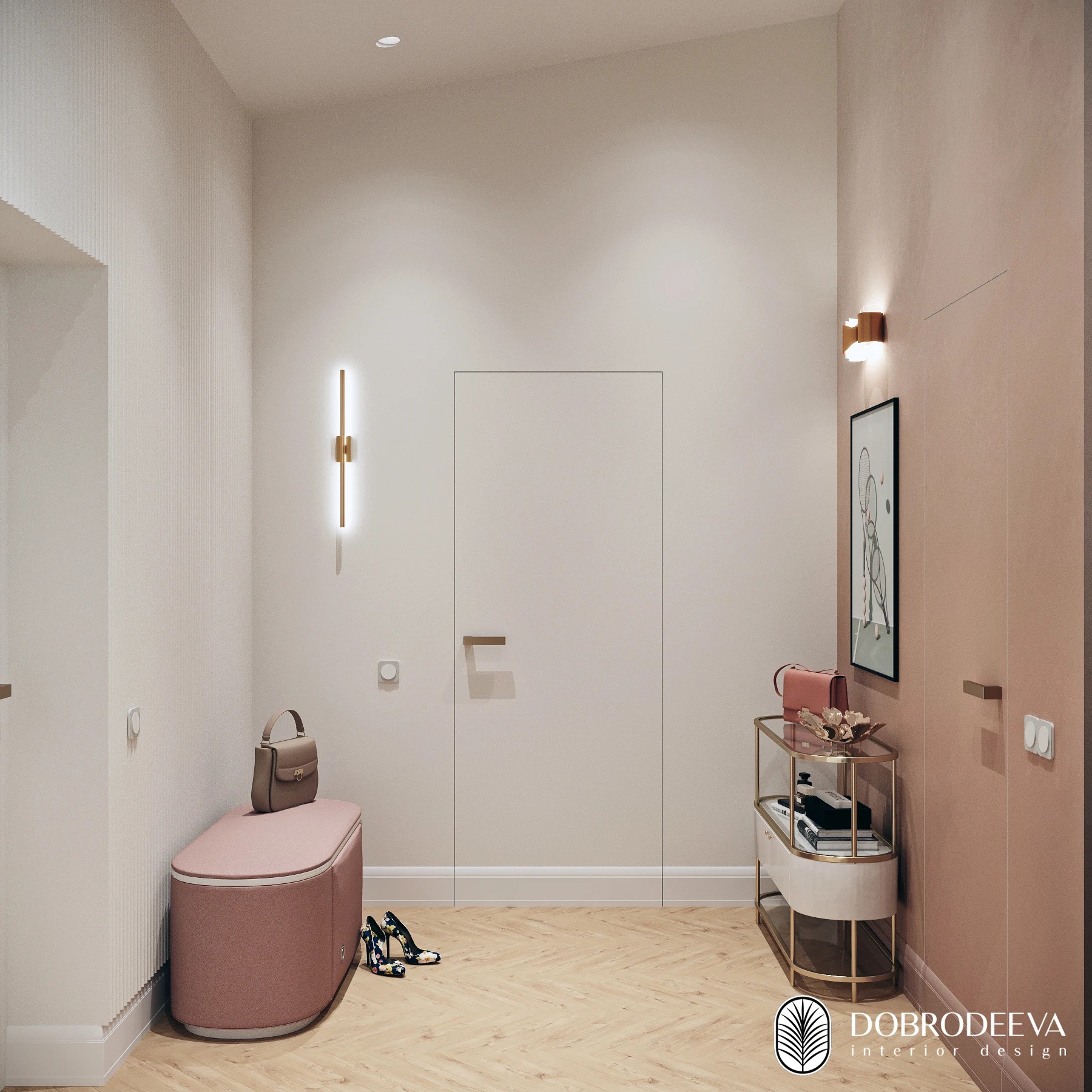 КВАРТИРА С АРКАМИ, ГРАДИЕНТОМ И ГАРДЕРОБНОЙ МЕЧТЫ