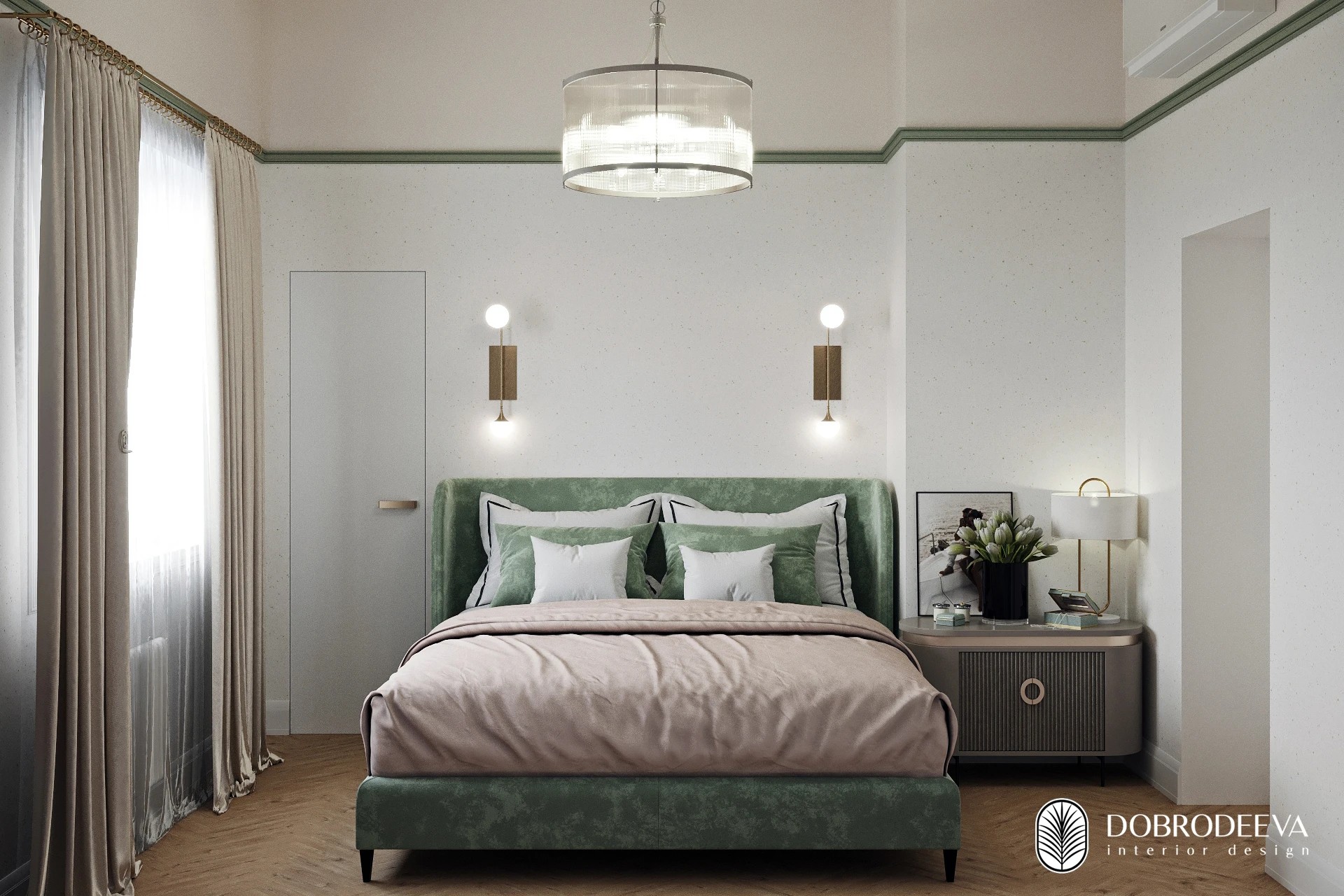 КВАРТИРА С АРКАМИ, ГРАДИЕНТОМ И ГАРДЕРОБНОЙ МЕЧТЫ