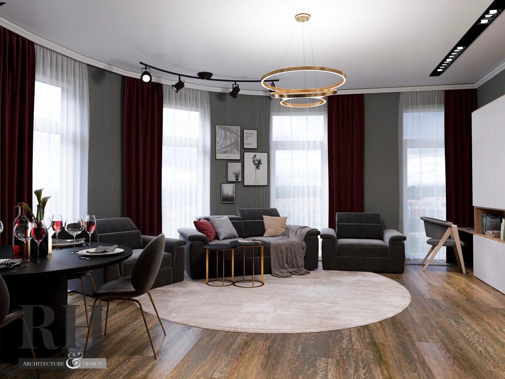 Дизайн квартиры в ЖК "Монополист"