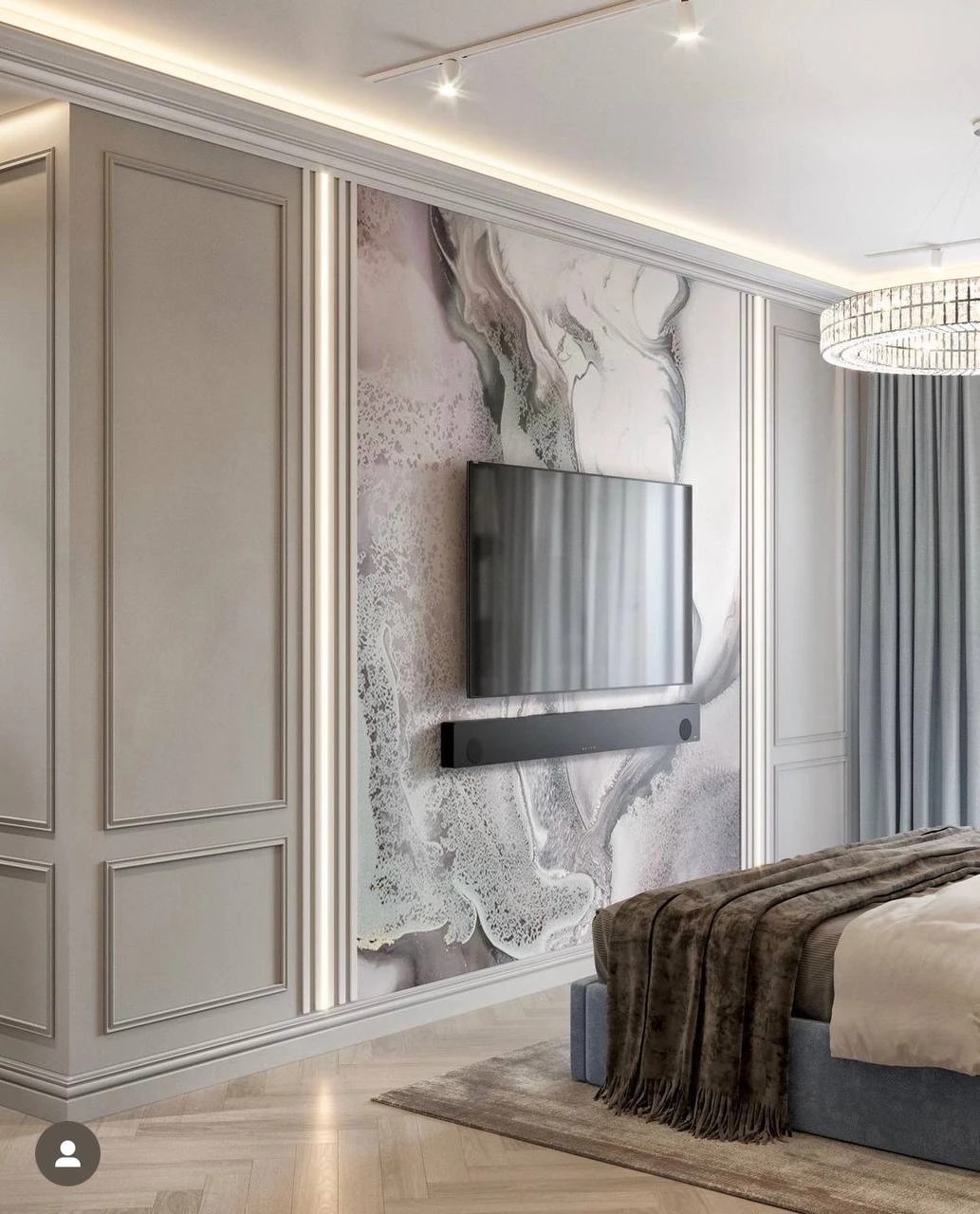 Роскошная спальня